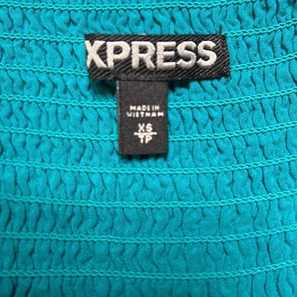 EXPRESS Teal Dress - Picture 3 of 5